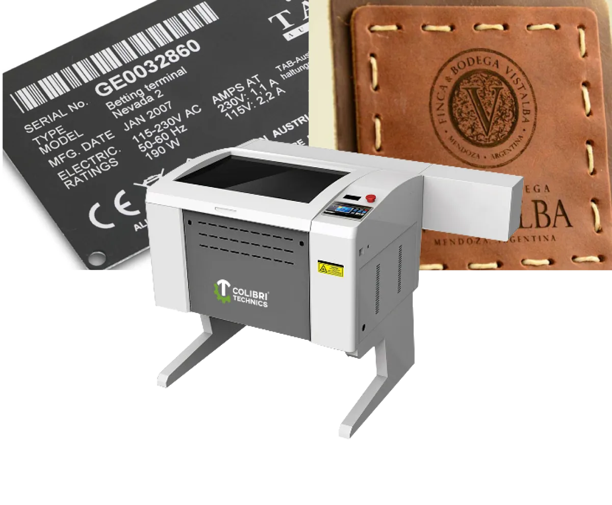 Colibri Technics CTCL1008 — CO₂ laser cutting and engraving system