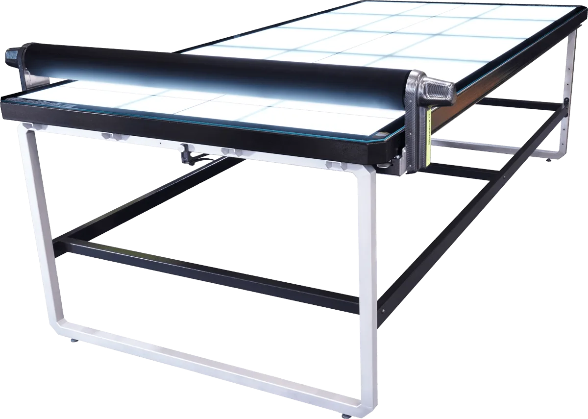 Lamidesk Compact CL 2019 250/140 — flatbed application and laminating table