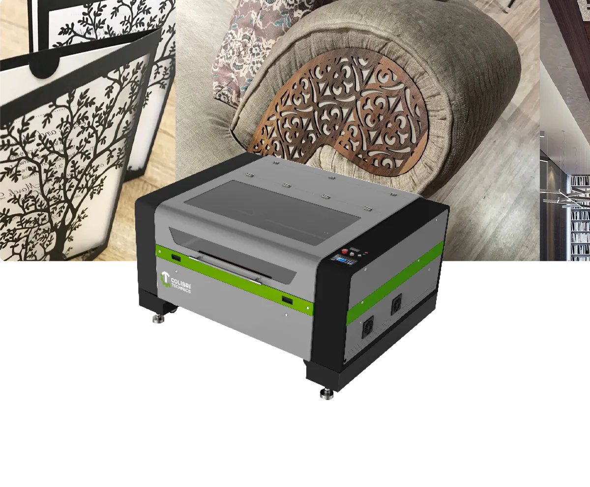 Colibri Technics CTCL1008 — CO₂ laser cutting and engraving system