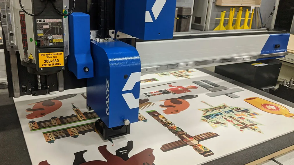 AXYZ TRIDENT – CNC routing and cutting system