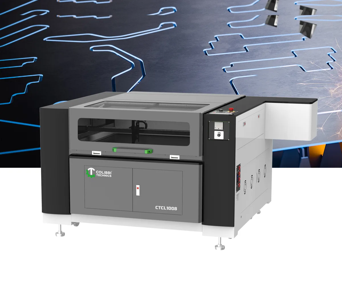 Colibri Technics CTCL1008 — CO₂ laser cutting and engraving system