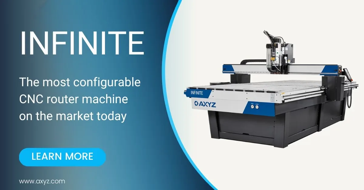 AXYZ INFINITE – modular CNC router