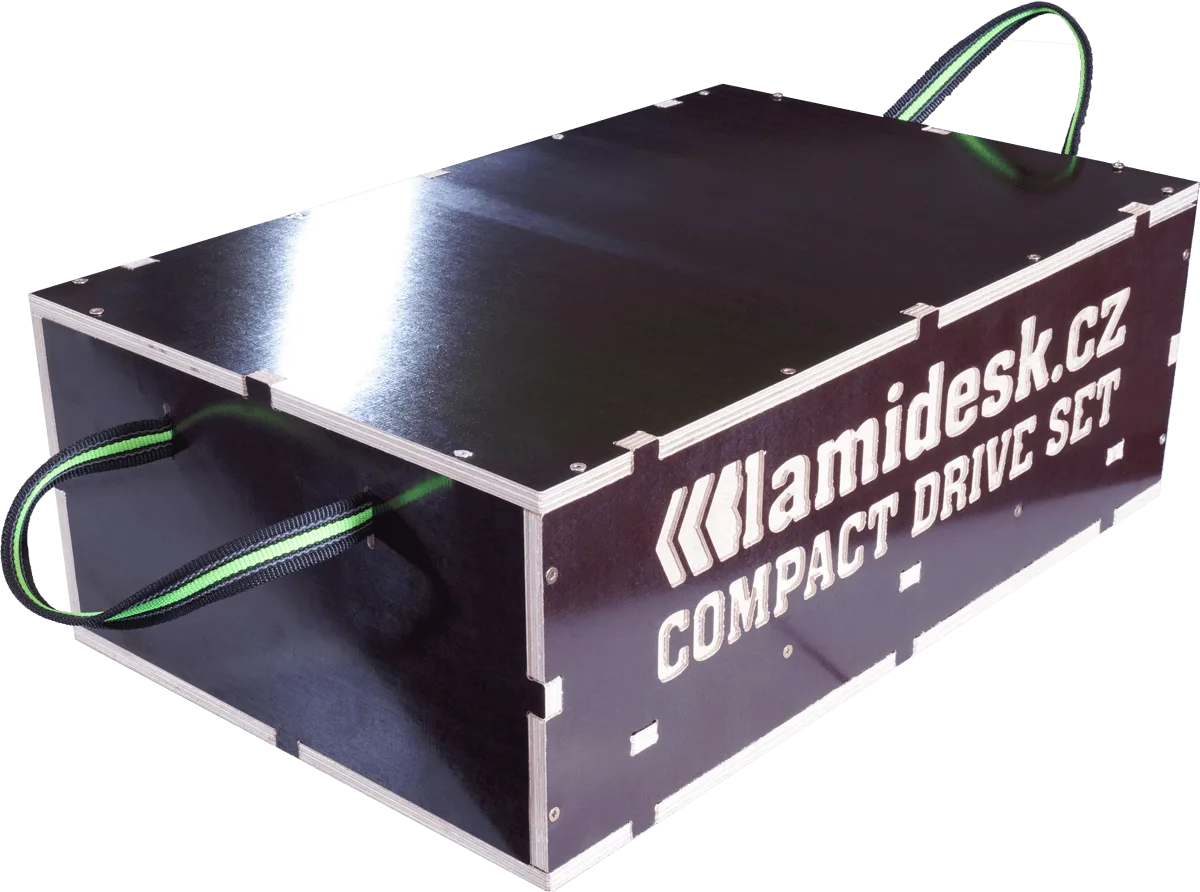 Lamidesk Compact CL 2019 250/140 — flatbed application and laminating table
