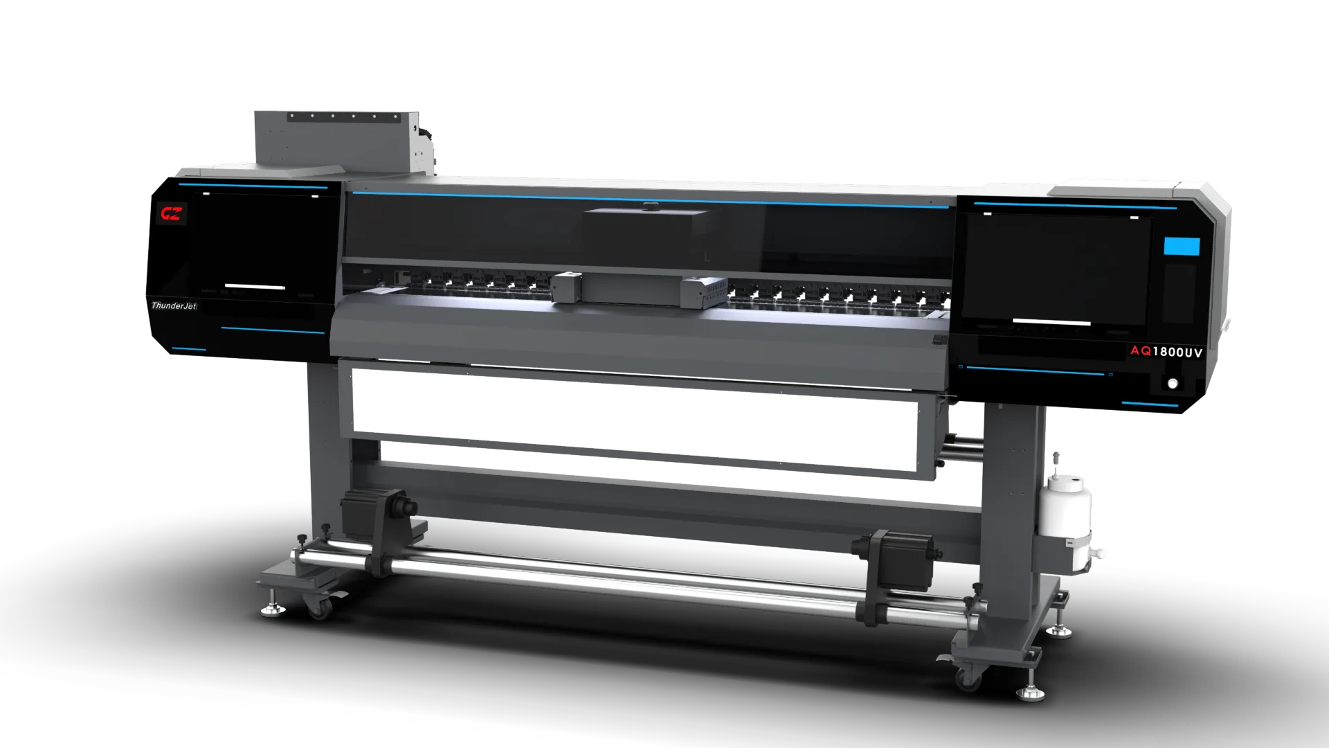 GONGZHENG / ThunderJet AQ1800UV — roll-to-roll UV LED printer