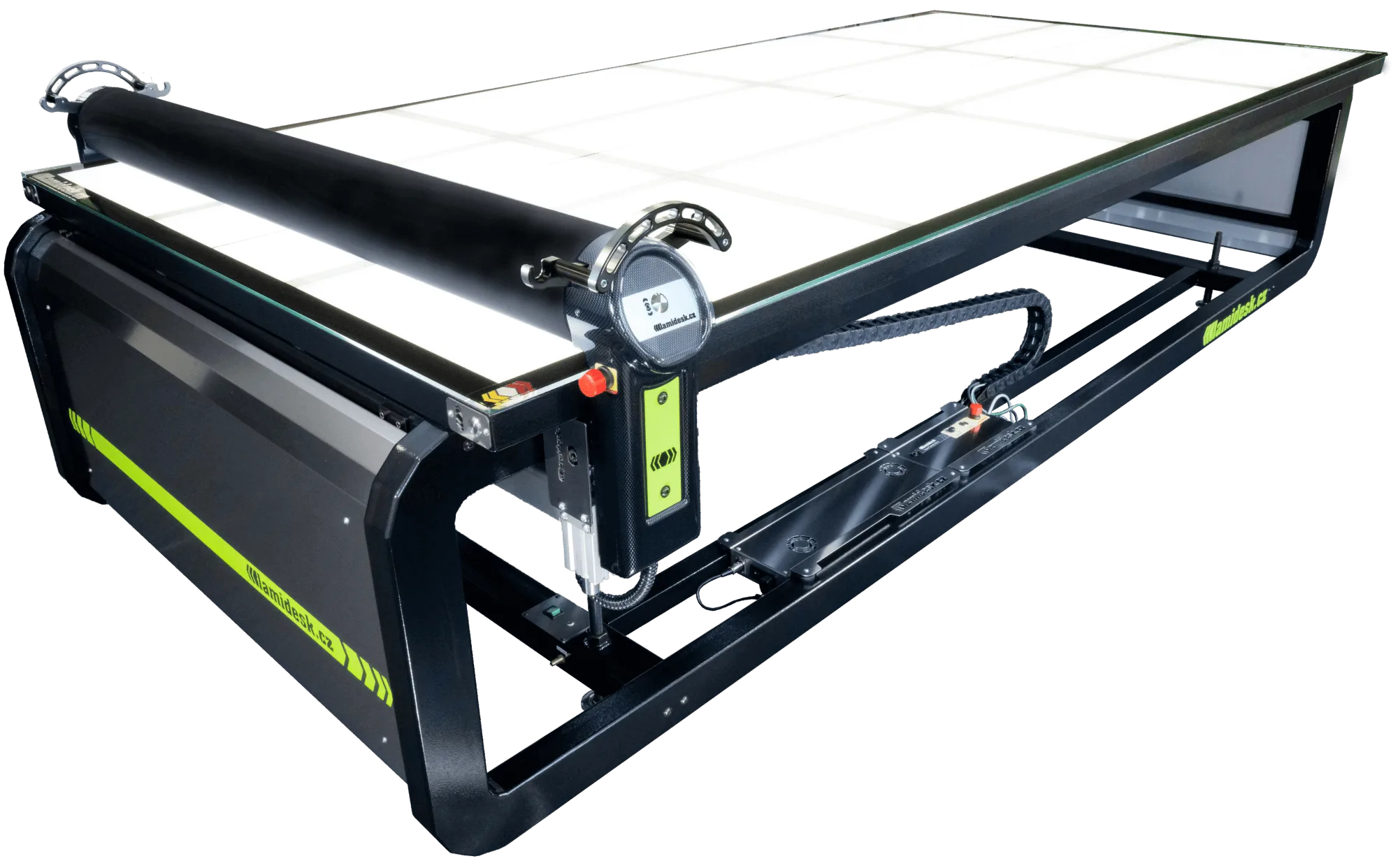 Lamidesk SuperSpeed CNC Series — flatbed application and laminating table
