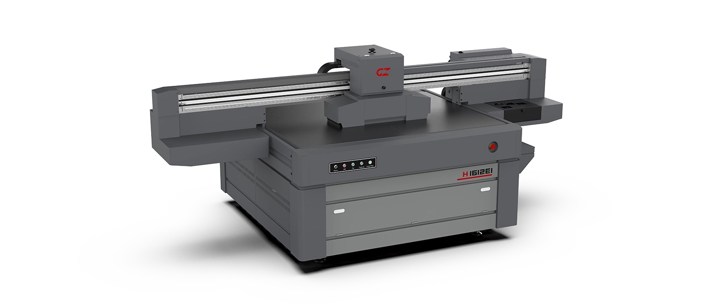 Gongzheng 1.6x1.2m flatbed UV printer / Dual linear guide / White ink circulation system