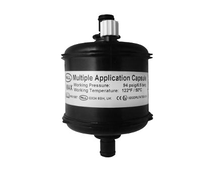PALL Capsule Filter Black 5 micron CPC - MACCA0508J — Supplier catalogue product photograph matched to the exact original catalogue code MACCA0508J.