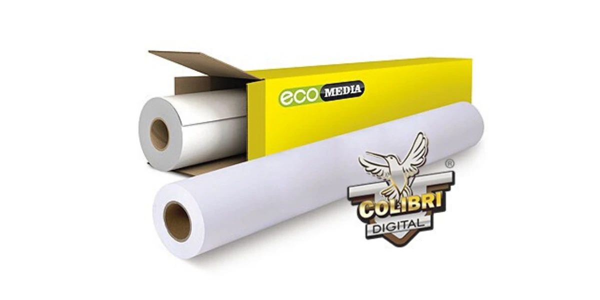 Colibri Textile Backlit 260gsm (Eco-Solvent/UV/Latex) 1.65x50m — Original product-range photograph; selected colour and pack size remain specified in the product title.